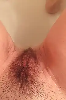 Wifes hairy pussy
