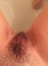 Wifes hairy pussy